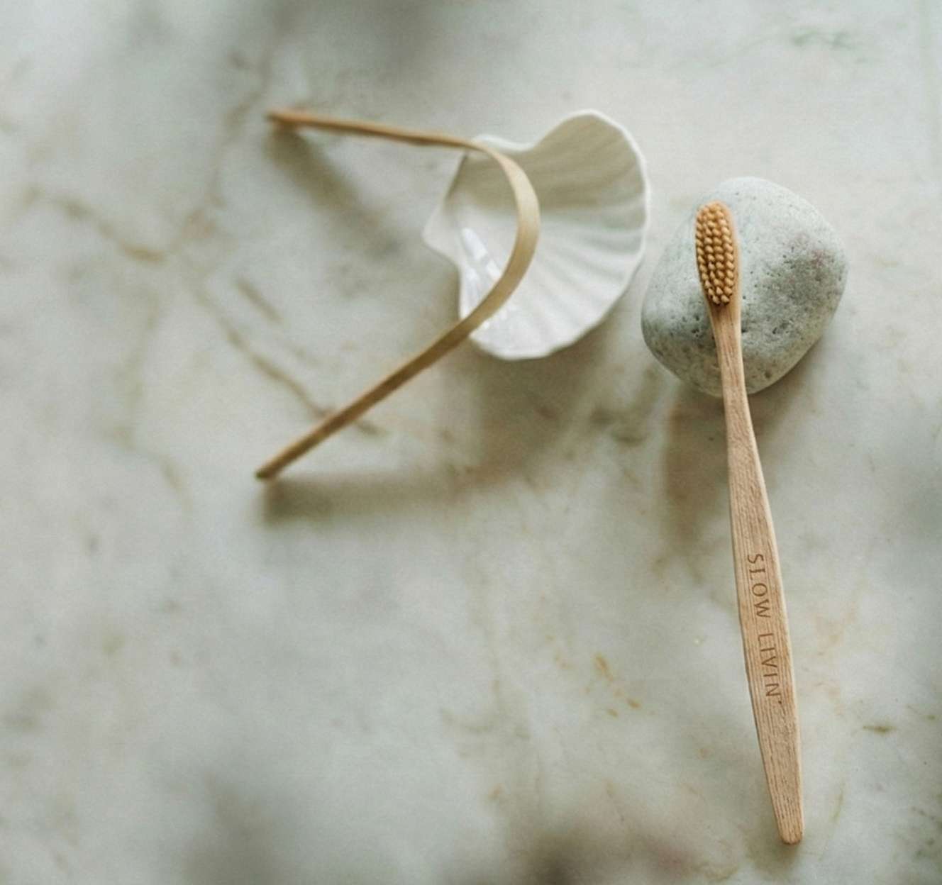 Bamboo Toothbrush — Shop online | Slow Livin — view 2