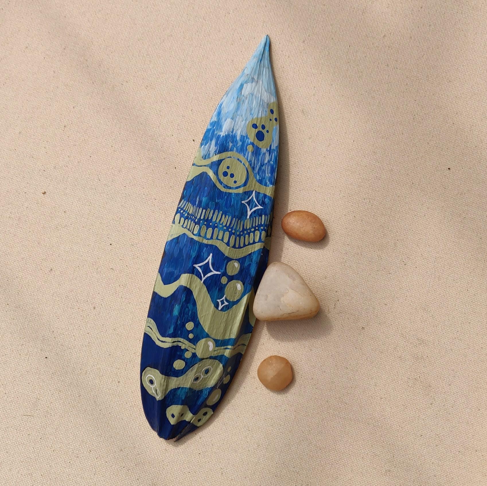 Hand-Painted African Tulip Pod — Shop online | Slow Livin — view 5