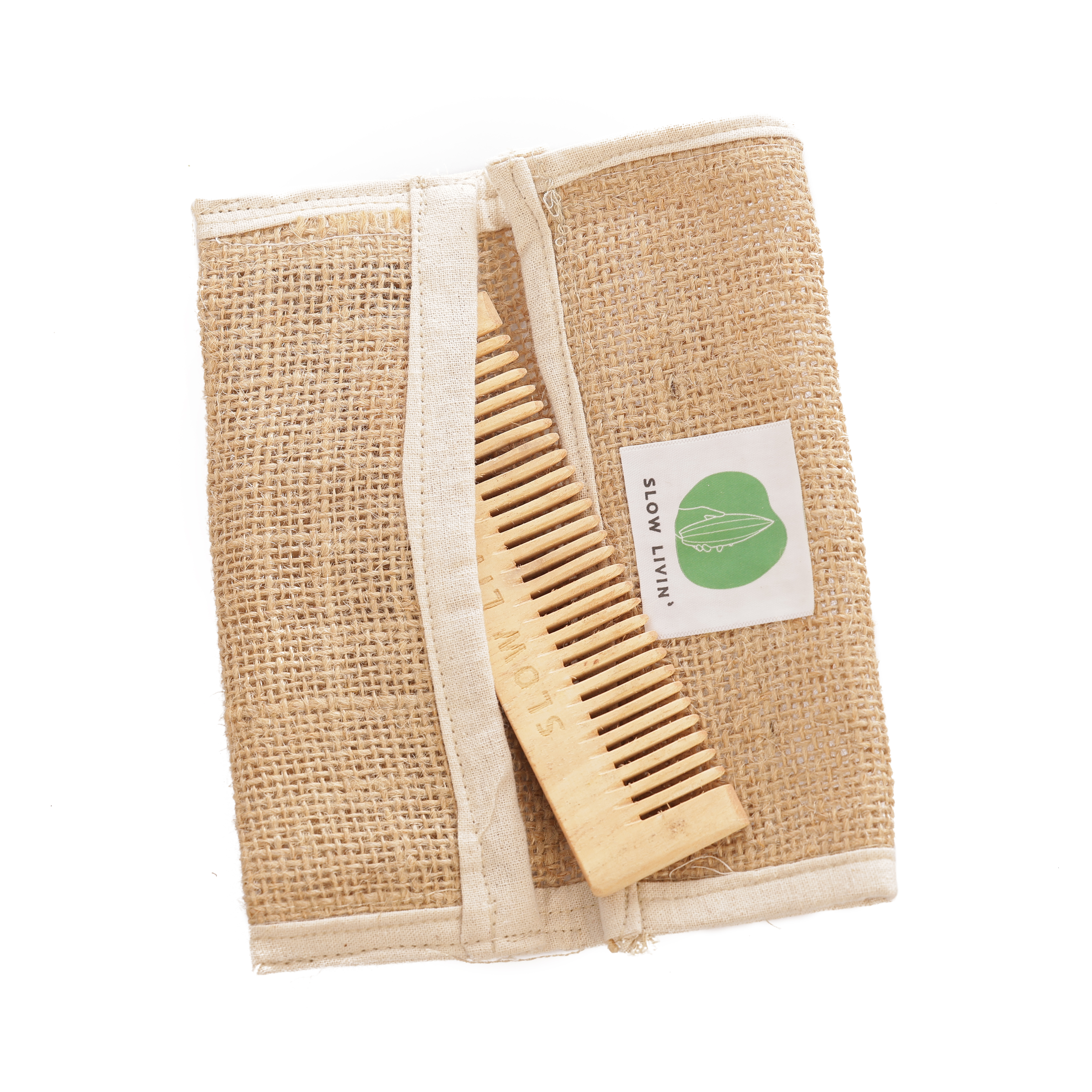 Neem Wood Pocket Comb — Shop online | Slow Livin — view 3