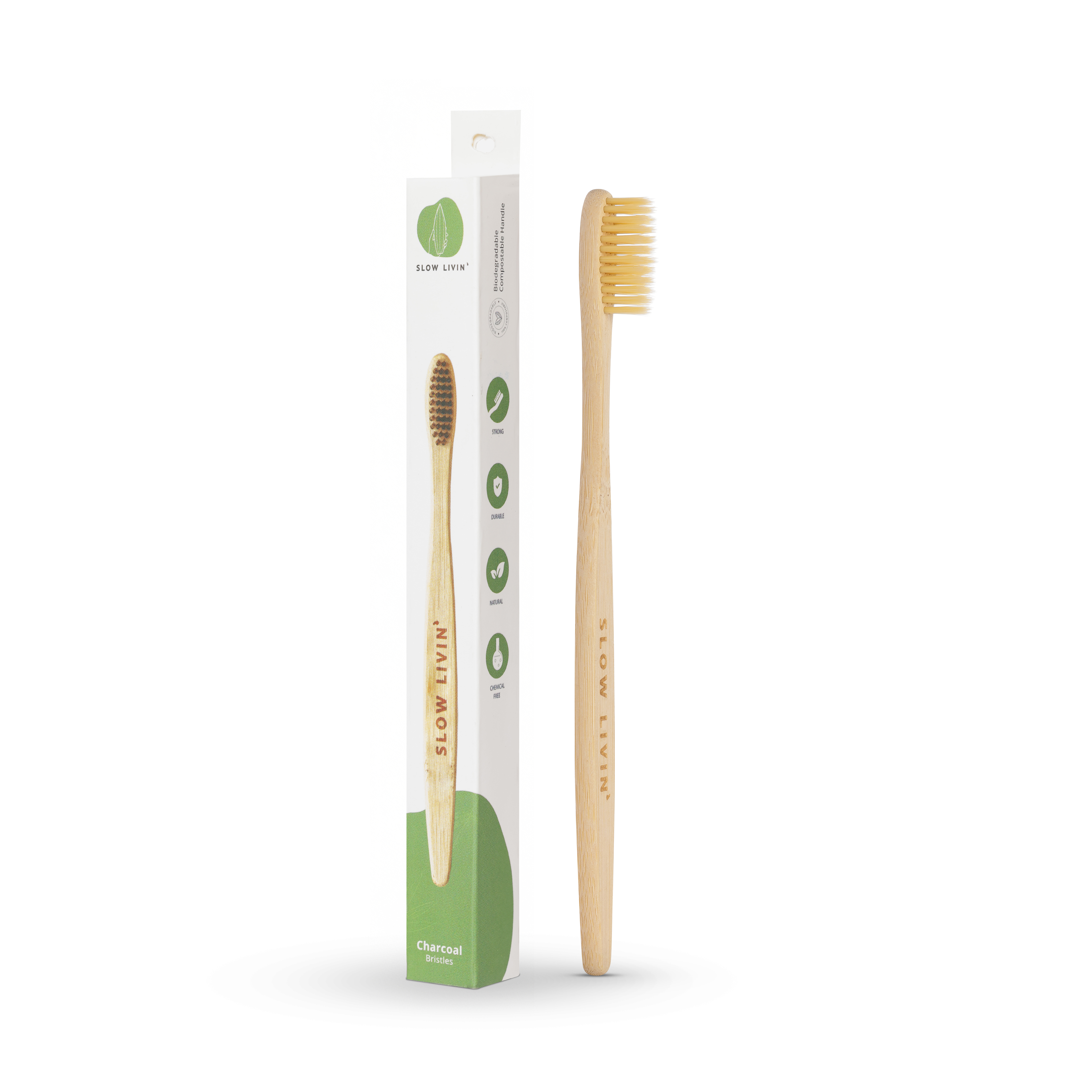 Bamboo Toothbrush — Shop online | Slow Livin — view 4