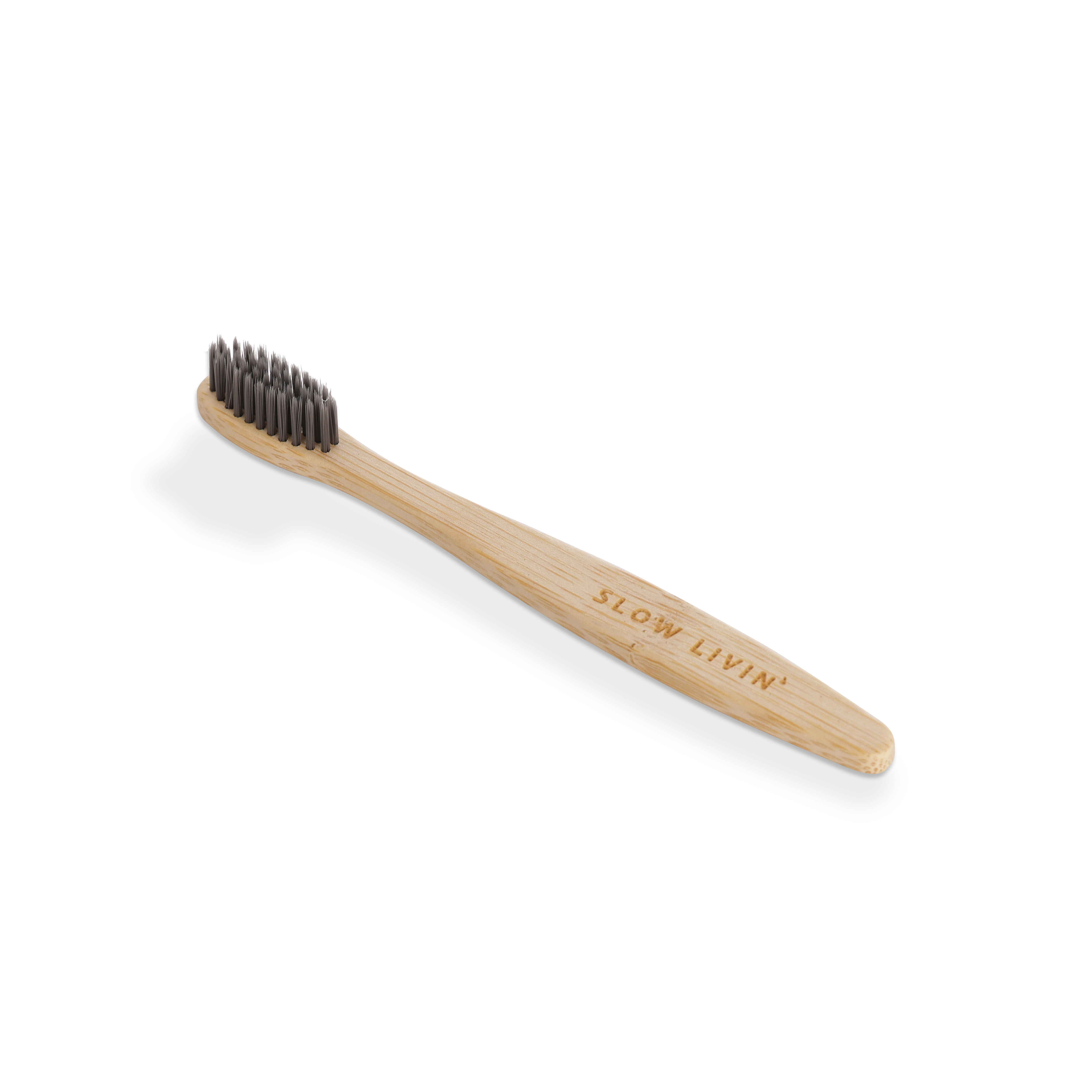Bamboo Toothbrush - Black Bristles - For Kids — Shop online | Slow Livin — view 3
