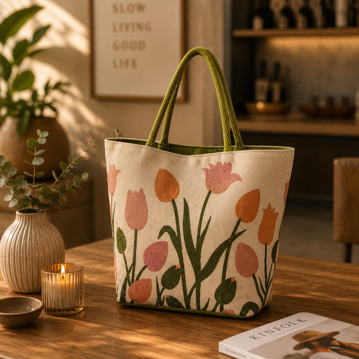 Coloured Jute Bag — Shop online | Slow Livin