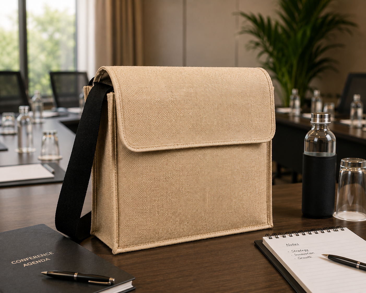 Office/Conference Jute Bag — Shop online | Slow Livin
