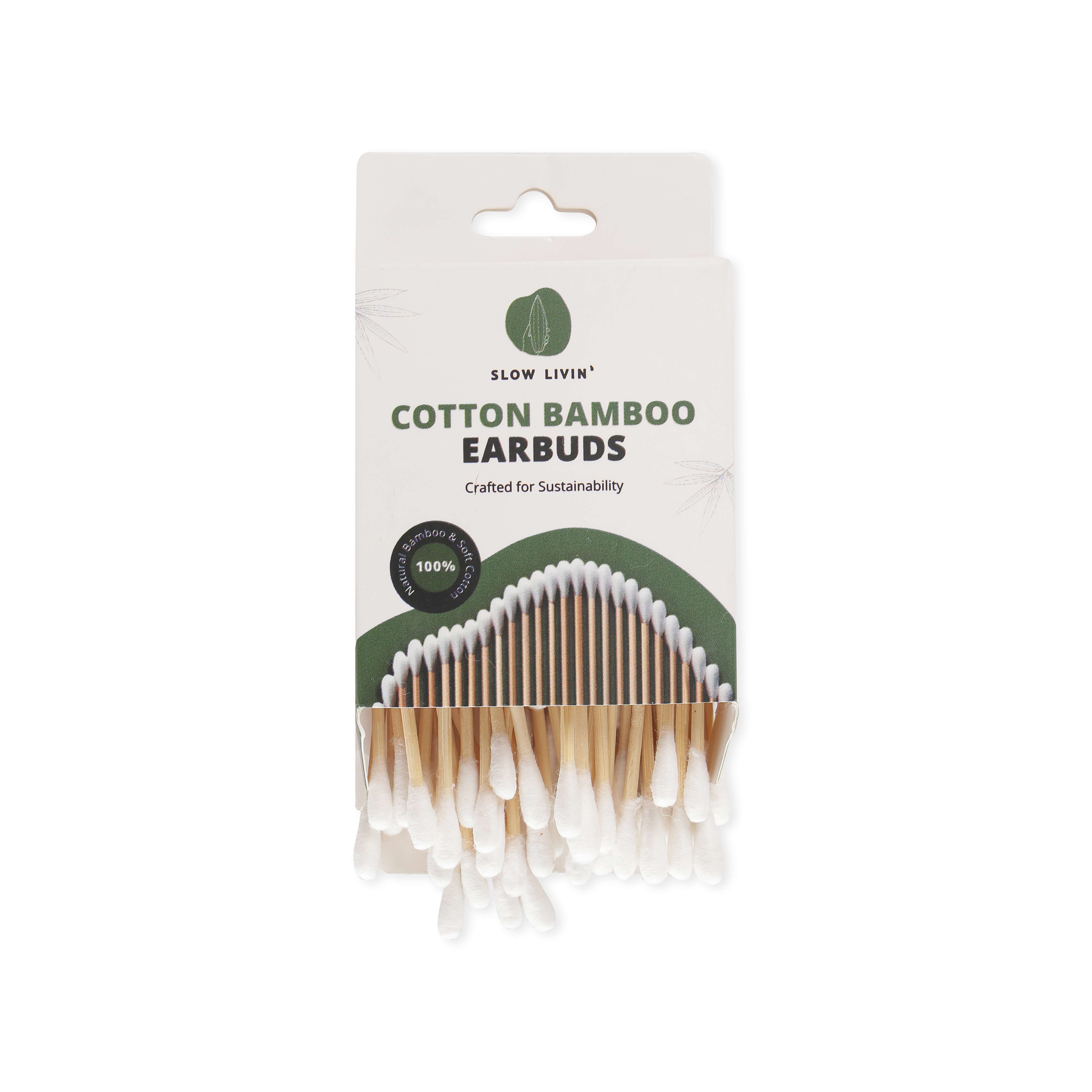 Bamboo Earbuds — Shop online | Slow Livin — view 3