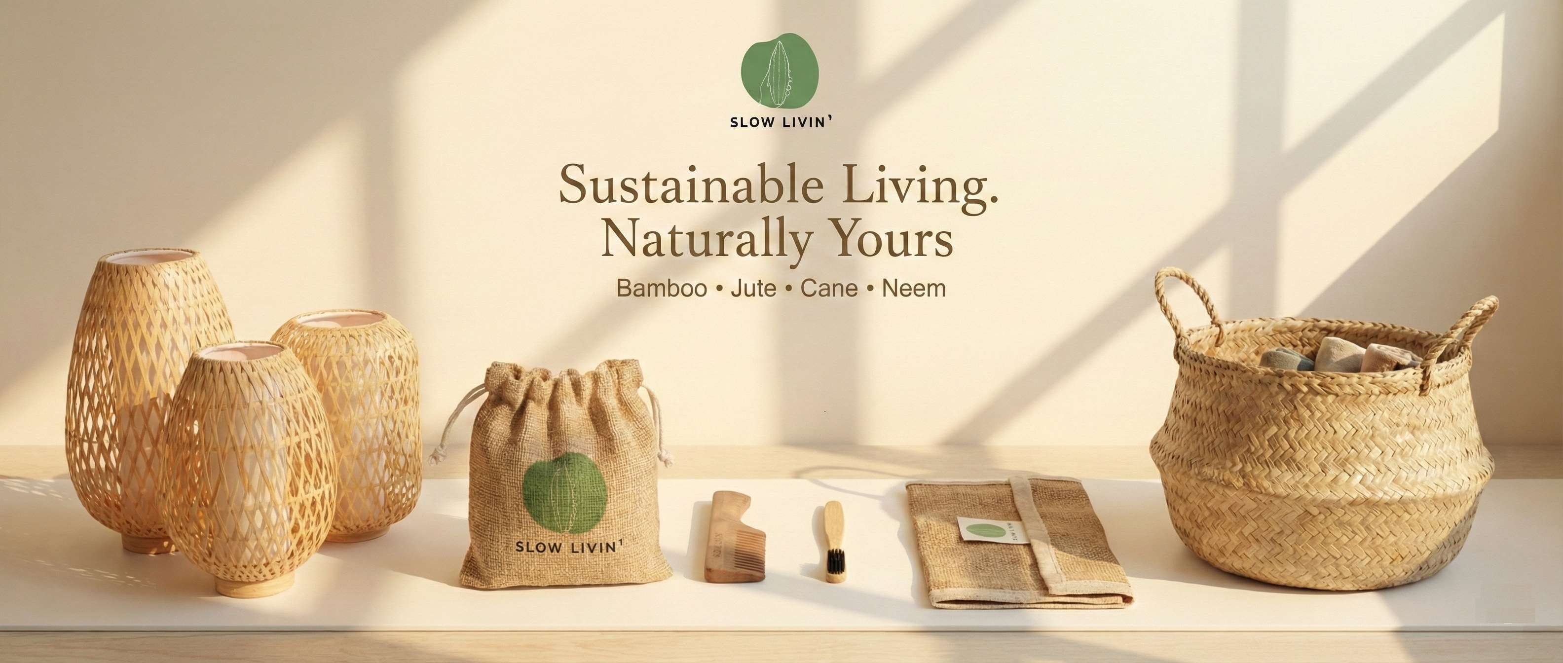 Coming Soon — Shop sustainable products online — Slow Livin